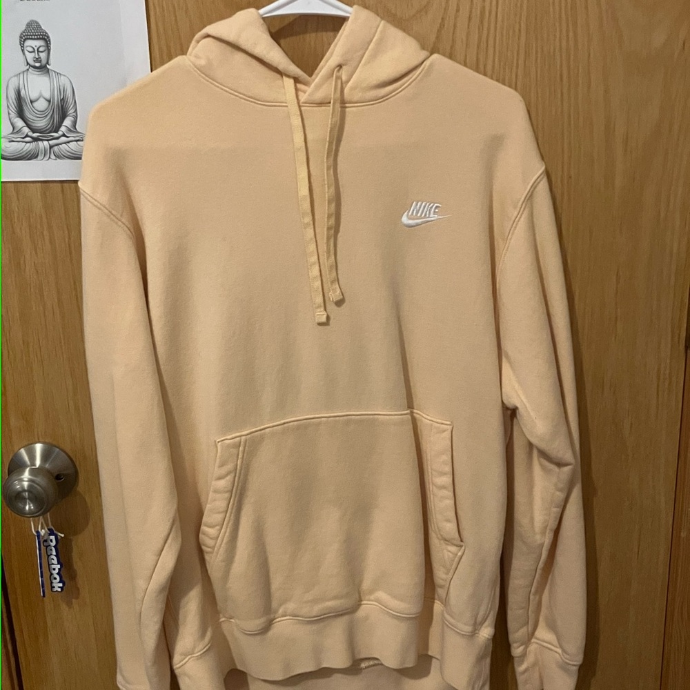 Nike Men's Tan Hoodie